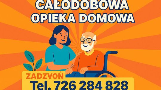 Profesjonalna opieka 24/7 dla seniorów i osób z niepełnosprawnościami Złotów i okolice, z zamieszkaniem