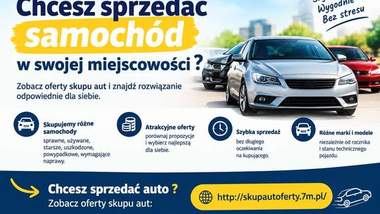Skup aut Gostyń Aktualne oferty