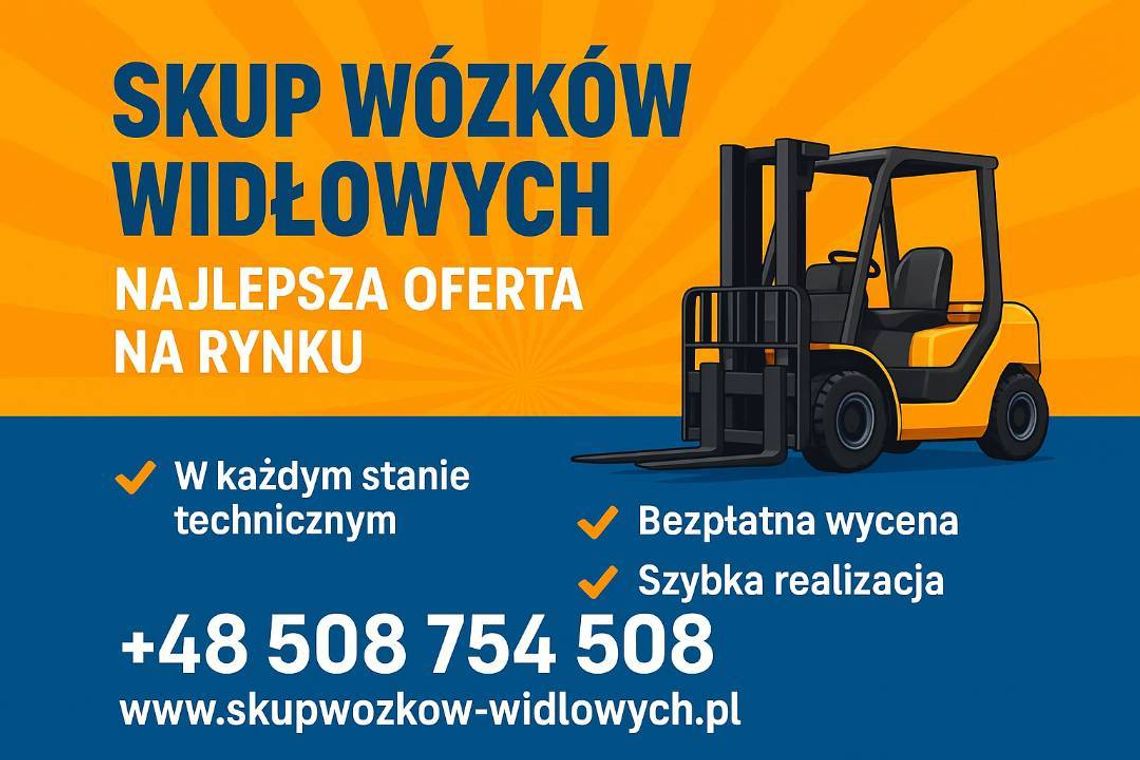 Kupię wózek widłowy używany Złotów /Cały Dolnyśląsk/ Najlepsze ceny na rynku Kupię wózek widłowy używany Złotów /Cały Dolnyśląsk/ Najlepsze ceny na rynku