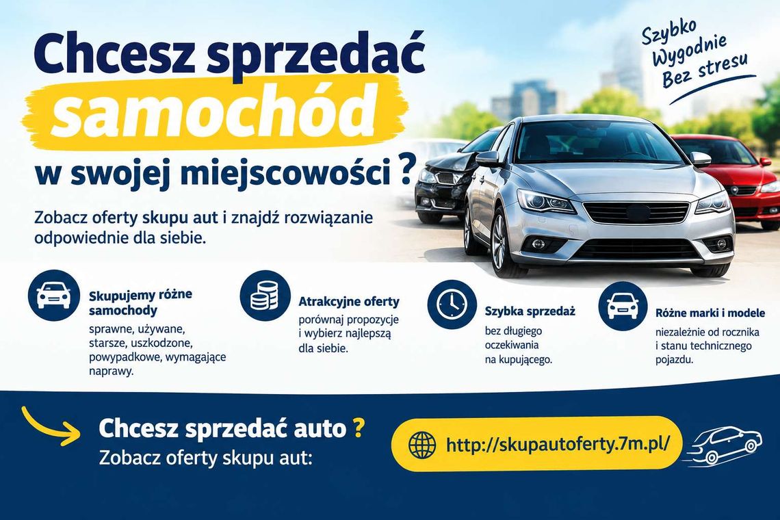 Skup aut Gostyń Aktualne oferty