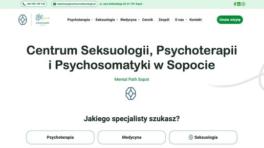 Centrum Seksuologii, Psychoterapii i Psychosomatyki w Sopocie