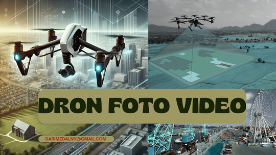 DRON FILMOWANIE FOTOGRAFIA FOTOGRAMETRIA 3D ORTOFOTOMAPY TERMOWIZJA