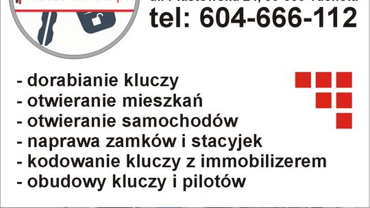 Krzysztof Swoiński - Dorabianie Kluczy Tuchola - Awaryjne Otwieranie Samochodów - Zegarmistrz
