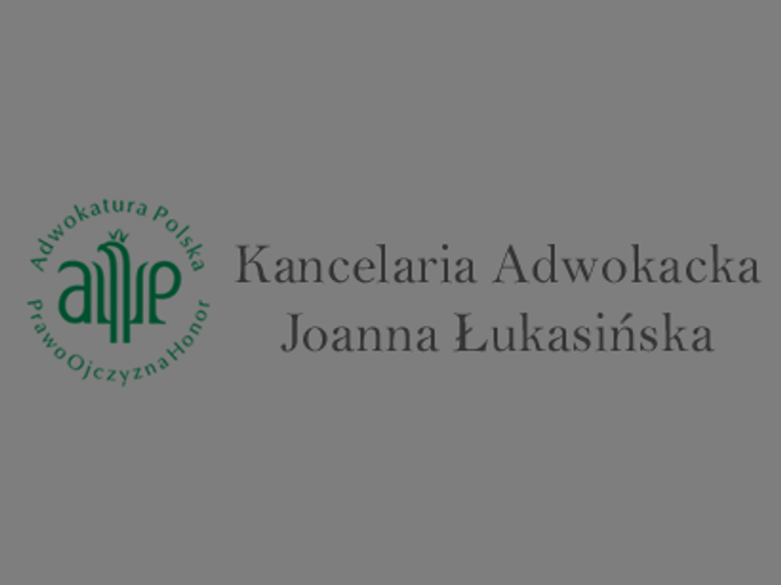 Kancelaria Adwokacka Joanna Łukasińska