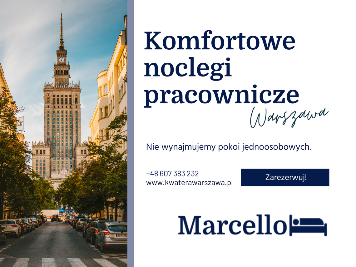Noclegi Marcello | Kwatery pracownicze Warszawa Noclegi Marcello | Kwatery pracownicze Warszawa