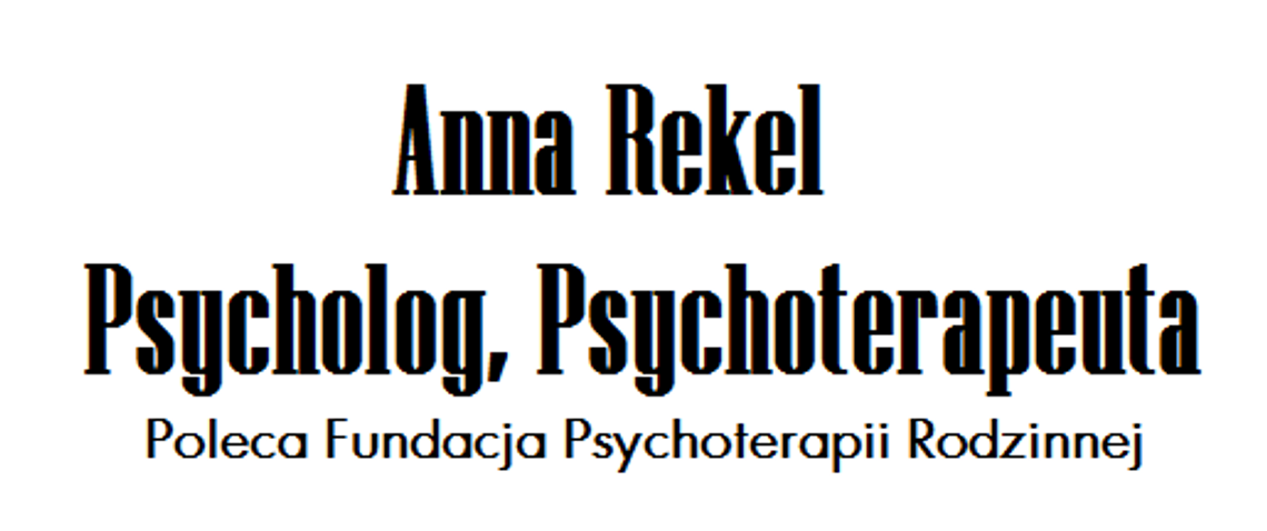 Poradnia psychologiczna Anna Rekel