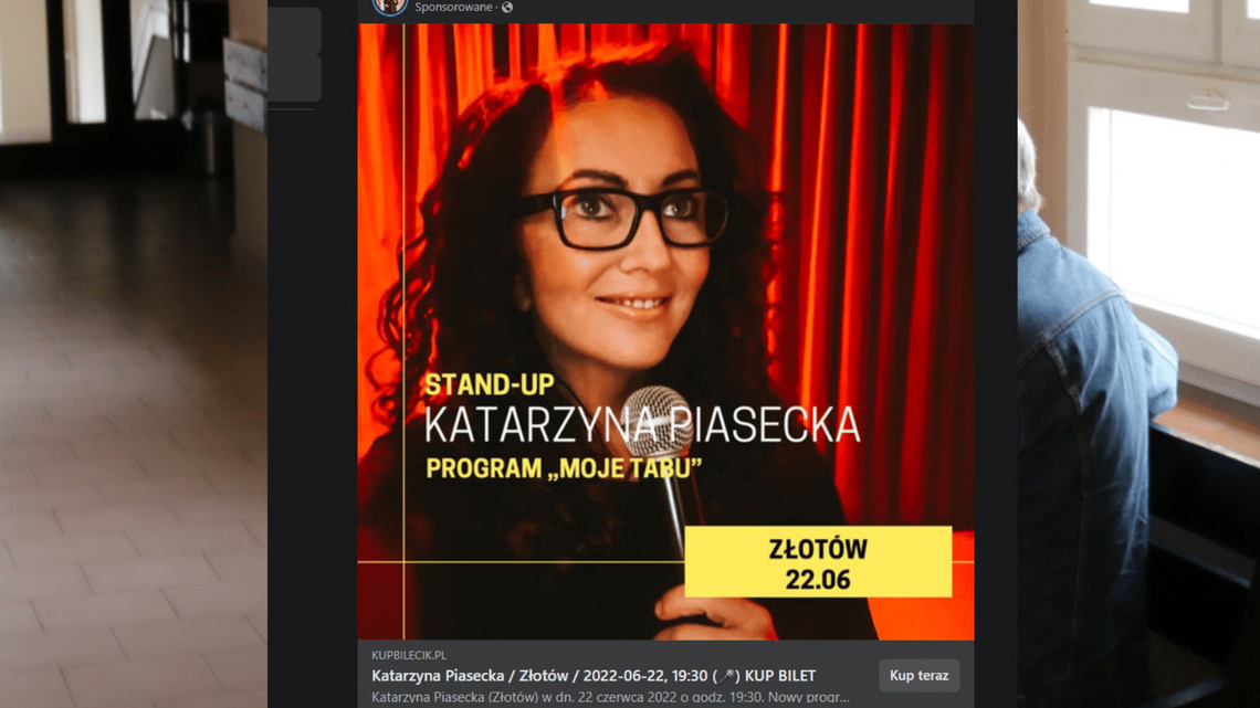 Katarzyna Piasecka  Nowy program stand-up comedy 'MOJE TABU'